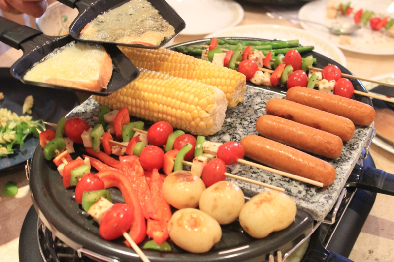 Zabava s povrćem i mesom