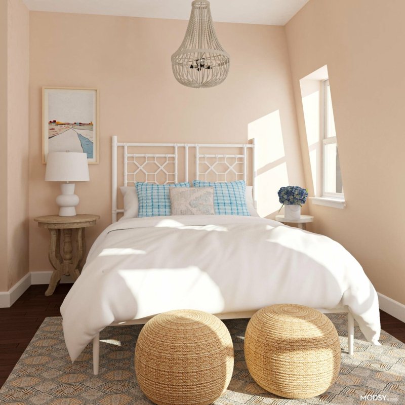 chambre cosy rose pastel