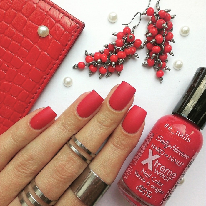 prova diverse tonalità di rosso immagini delle unghie design delle unghie foto di design delle unghie rosse