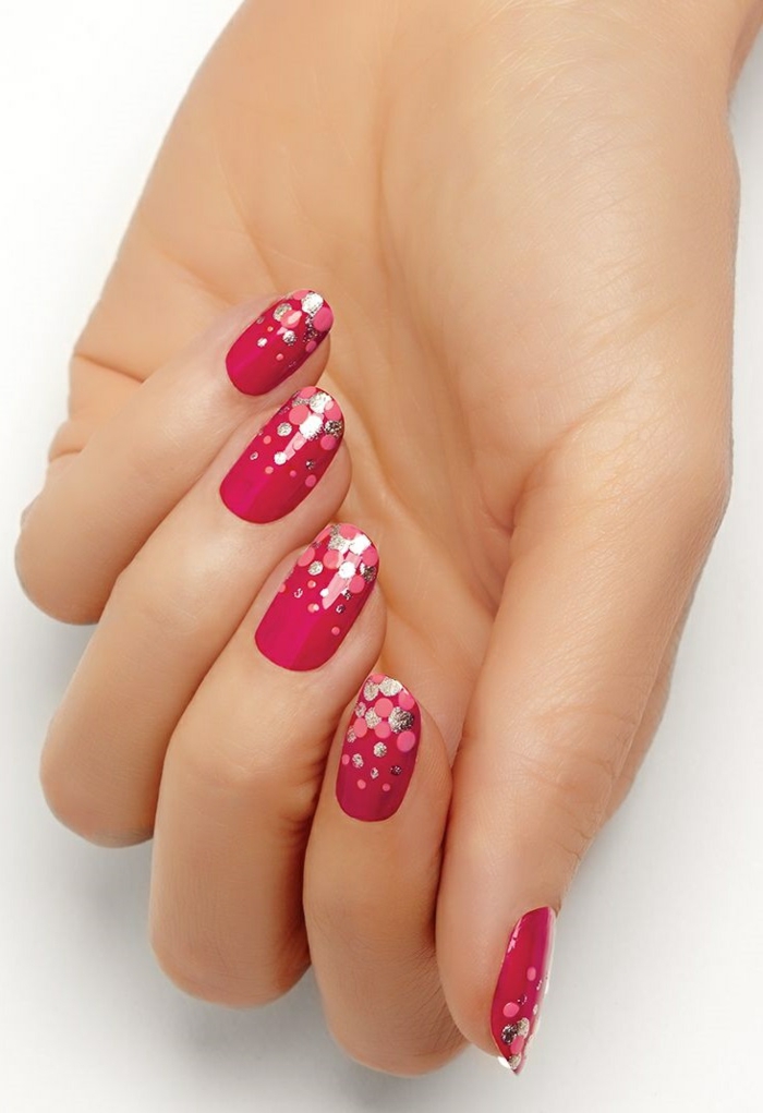nail design in rosso per farsi da soli idee smalto per unghie immagini delle unghie galleria di nail design