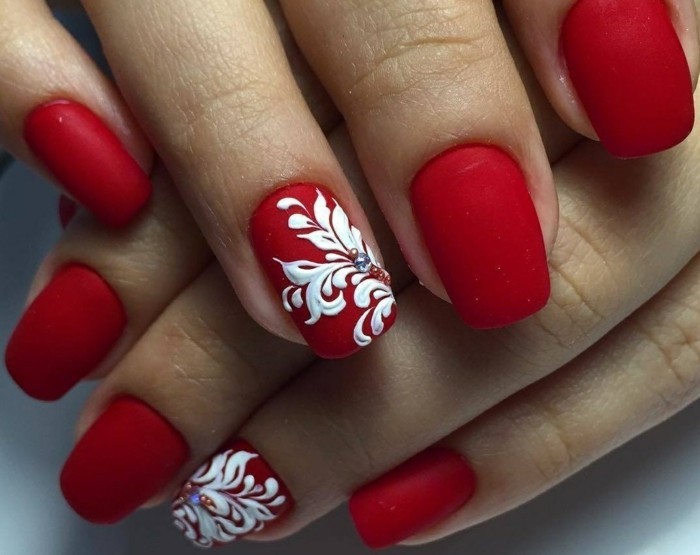 idee e combinazioni unghie rosse