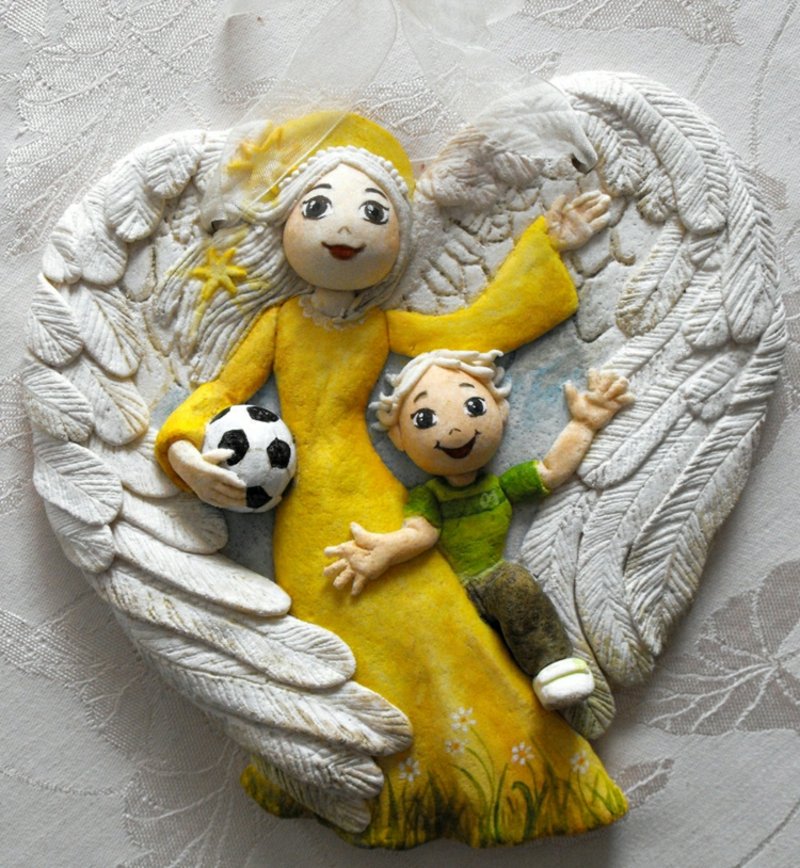Od slanog tijesta s djecom napravite sjajne figure Likovi za tijesto DIY izvrsne ideje