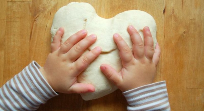 S djecom napravite recept za slano tijesto