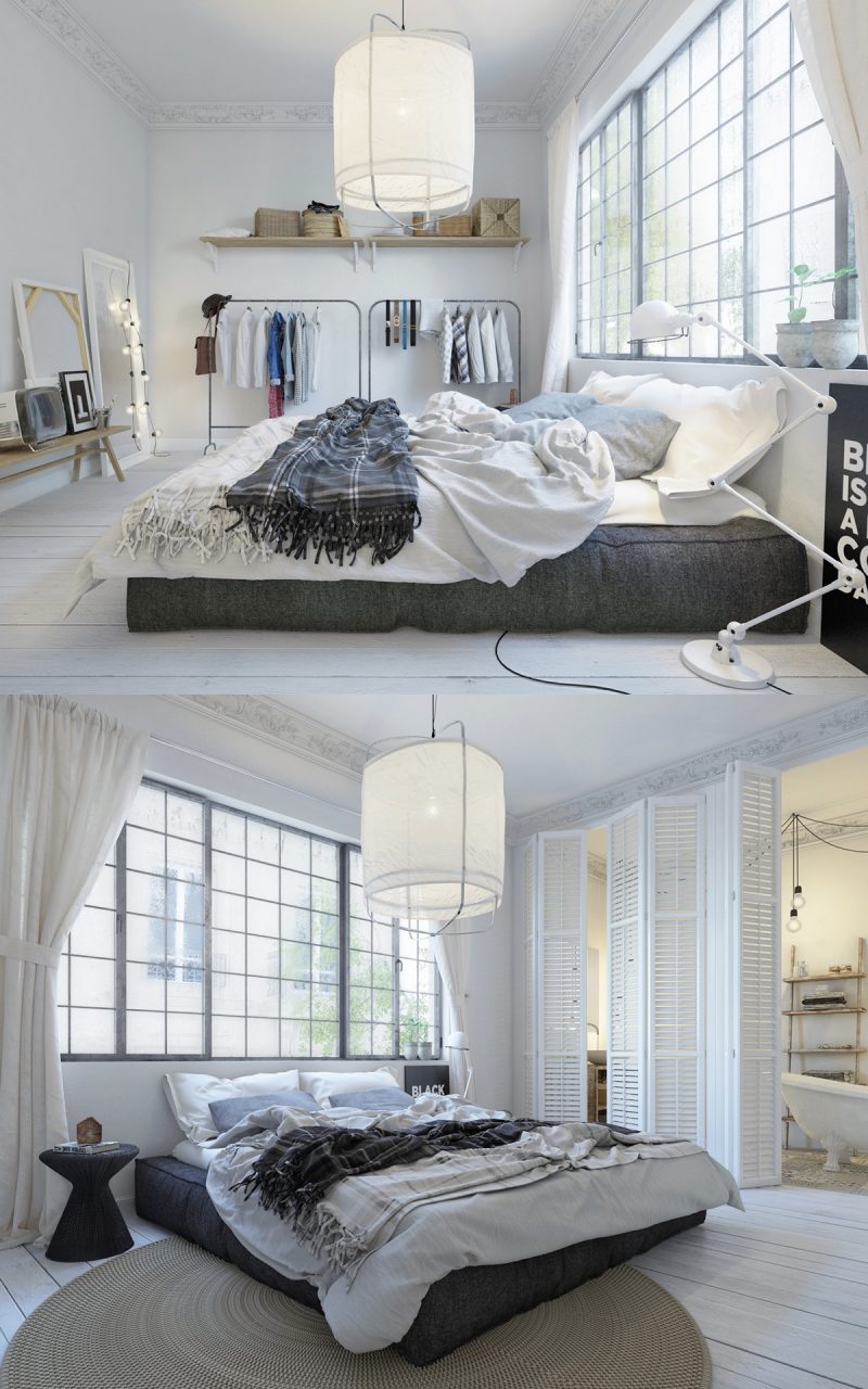 De superbes idées de chambre dans le style scandinave ! idées de chambre à coucher idées de design d'intérieur de style scandinave