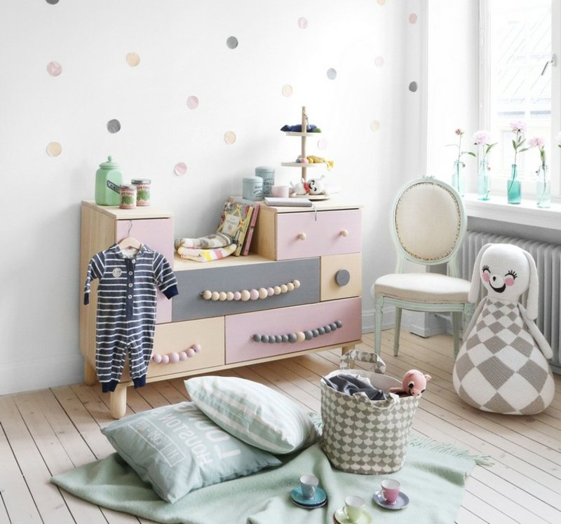 IKEA Hacks začini komode u dječjim sobama IKEA Hacks ukrašava ormarić dječje sobe
