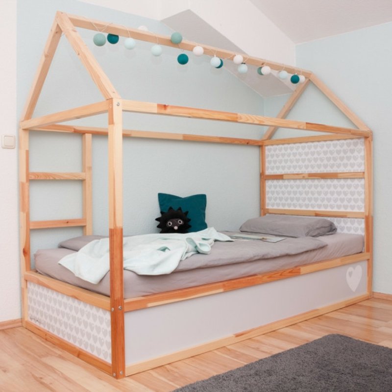Redizajnirajte krevet IKEA Kura Originalna ideja preuređenja krevetića