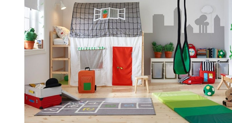 IKEA krevet igraonica dječja soba Igraonica dječja soba IKEA krevet