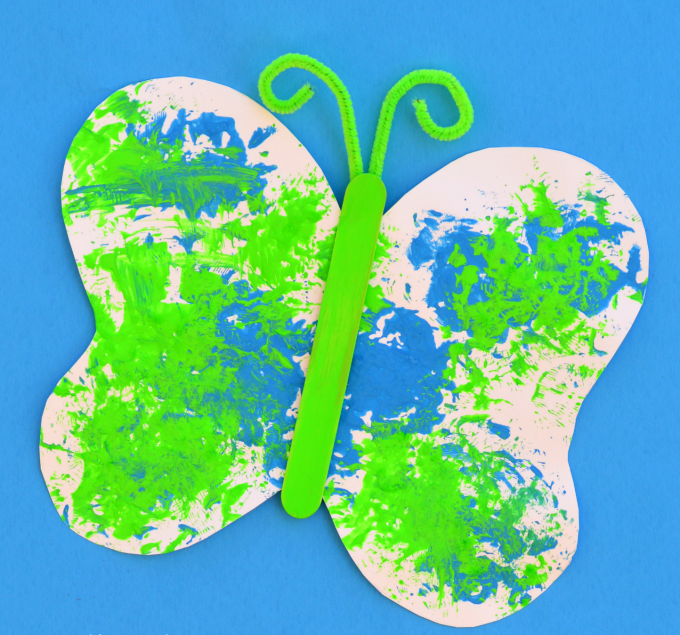 Uradi sam leptire s predloškom leptira Uradi sam leptire s predloškom leptira