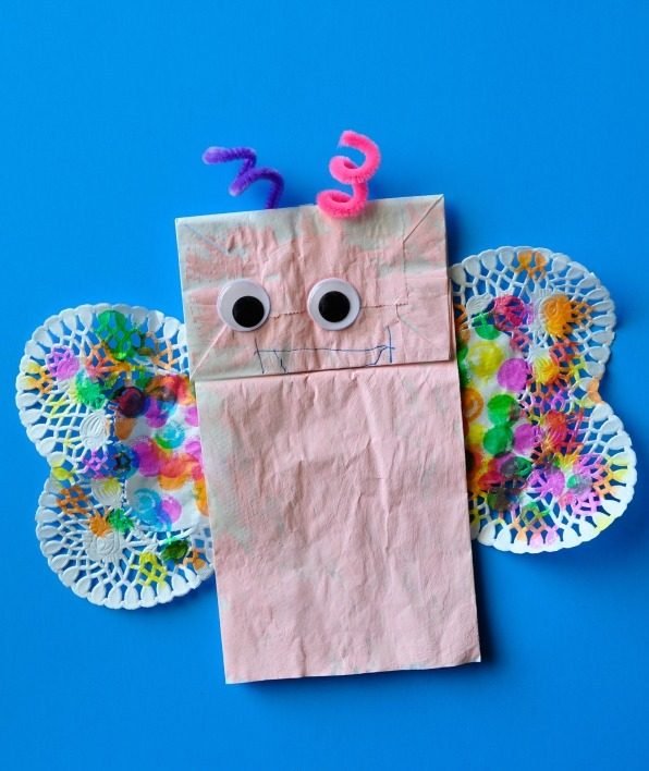 Ručni radovi s djecom u vrtiću - leptiri sami Ručni radovi s djecom u vrtiću - leptiri sami