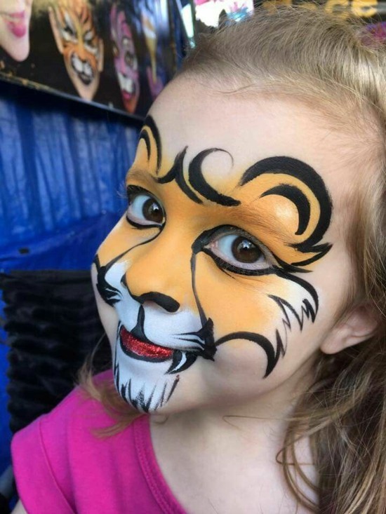 maquillage de lion conseils de maquillage maquillage de carnaval pour les enfants