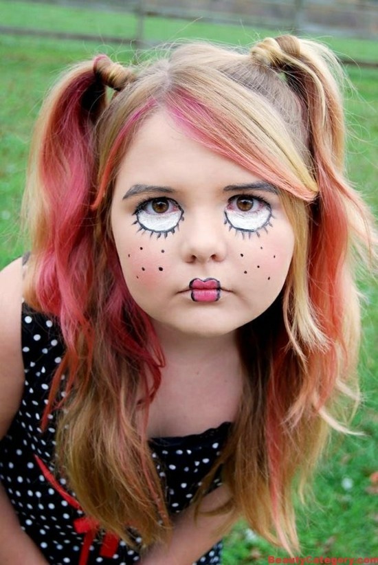 Conseils de maquillage maquillage des filles du carnaval