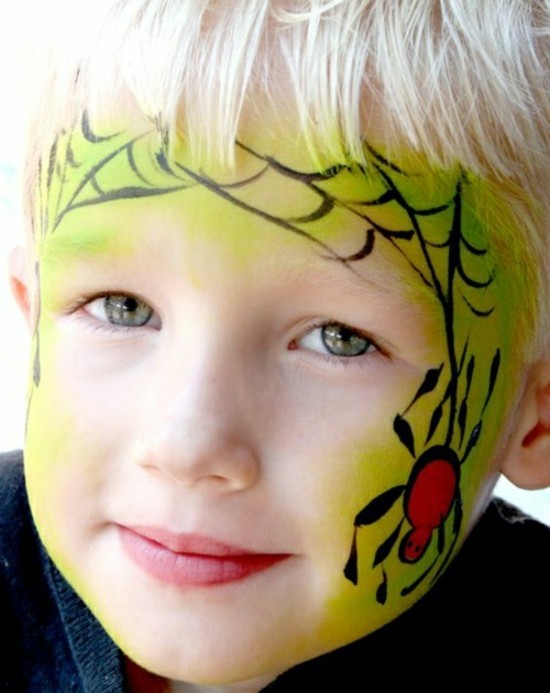 maquillage d'halloween conseils de maquillage pour enfants carnaval