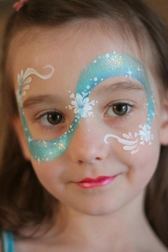conseils de maquillage reine des glaces maquillage de carnaval