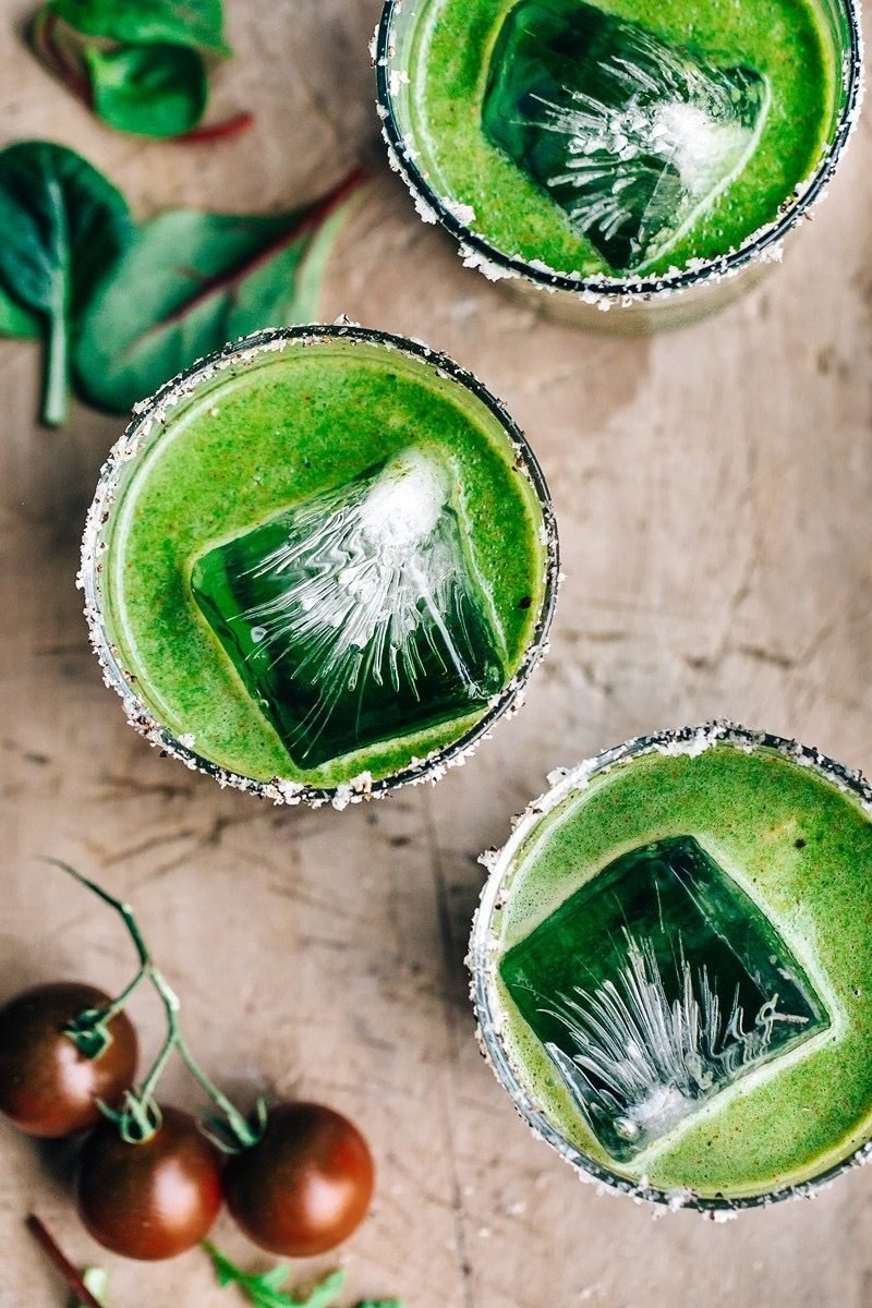 Koktel Zeleni Cezar! brzi zdravi recepti ukusni recepti jednostavni recepti niskokalorični kokteli zdravi smoothieji