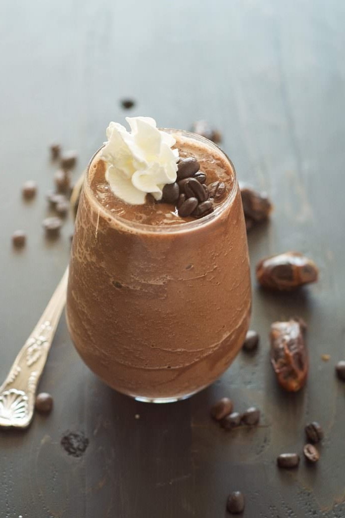 Zdravi mocha smoothie brzi zdravi recepti ukusni recepti jednostavni recepti niskokalorični kokteli zdravi smoothieji