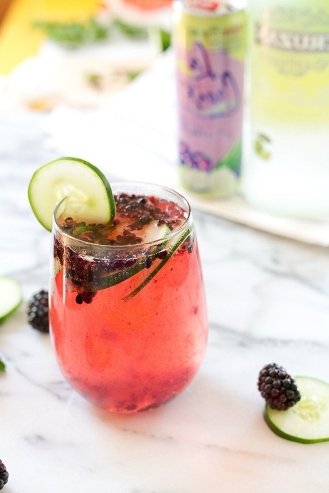 Blackberry Mršavi Mojito brzi zdravi recepti ukusni recepti jednostavni recepti niskokalorični kokteli zdravi smoothieji