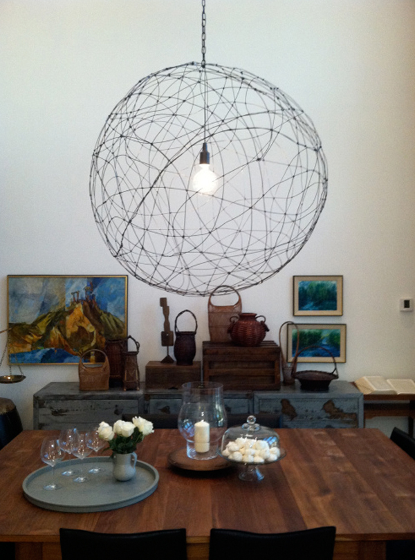 Sphère design lampes maison Conception de lampes maison