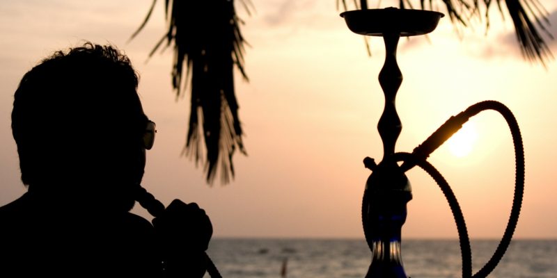 effet froid chicha Fumer la chicha sur la plage