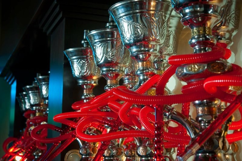narguilé malsain bols à chicha en argent