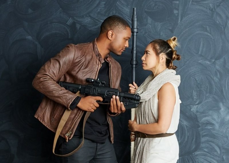 A Star Wars jelmezpartnerei, Rey és Finn