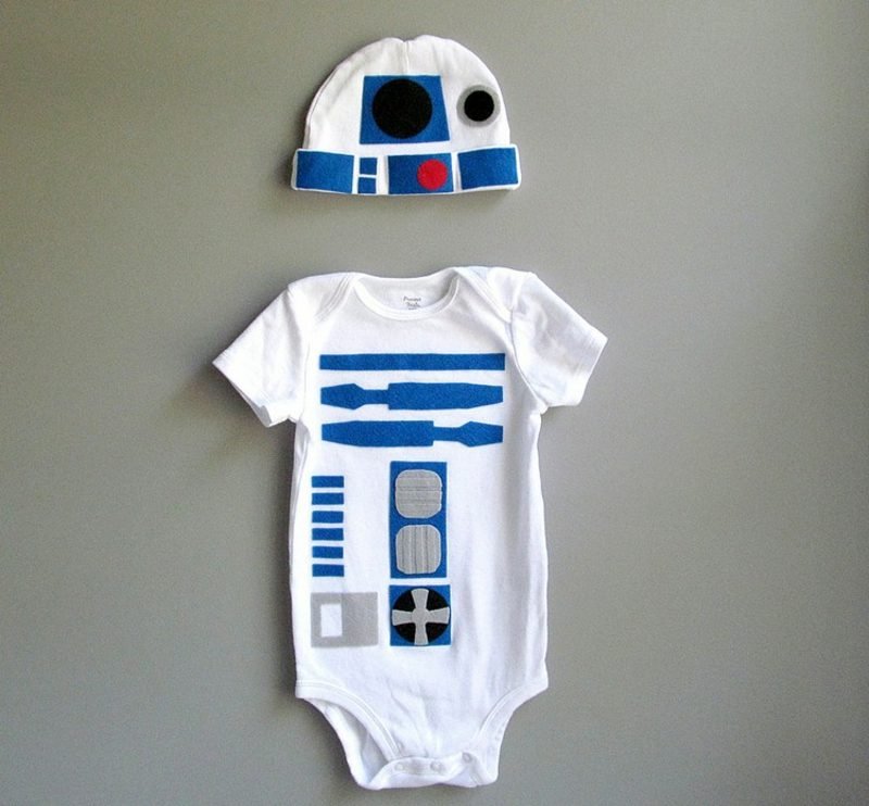 Star Wars jelmez baba R2 D2