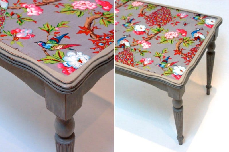 Decoupage keukentafel - ideeën