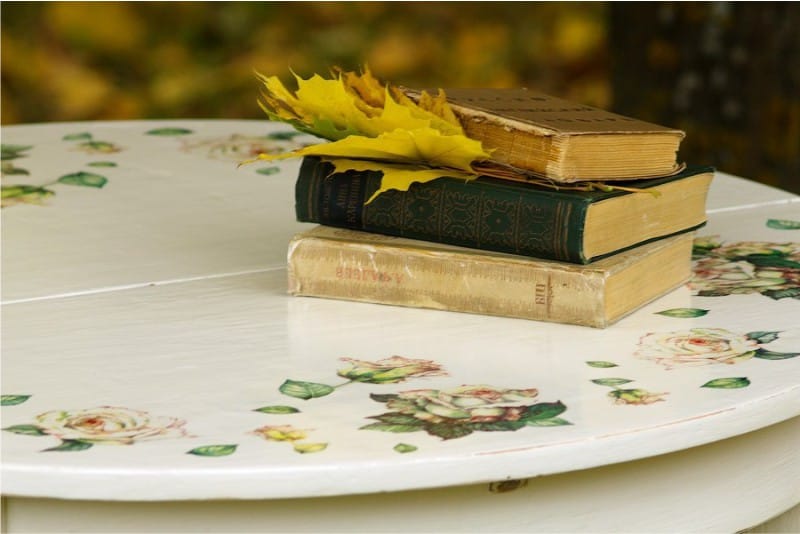 Decoupage tafel
