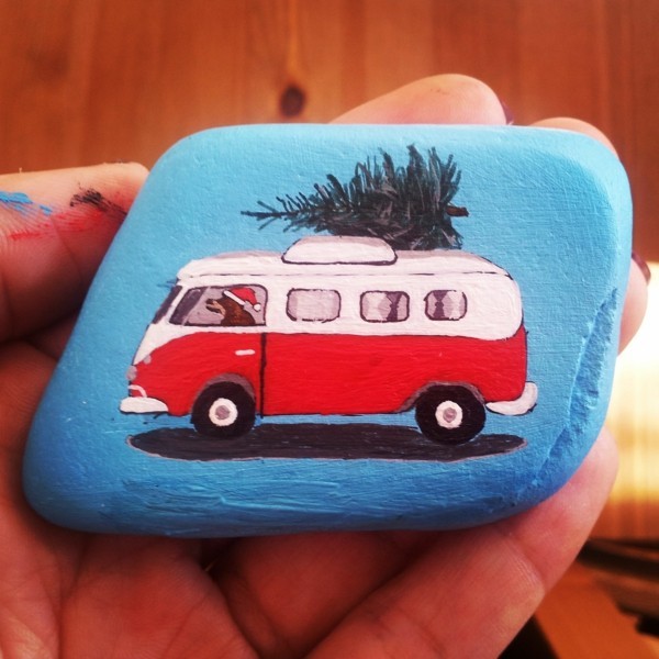 pietre vernice motivo auto