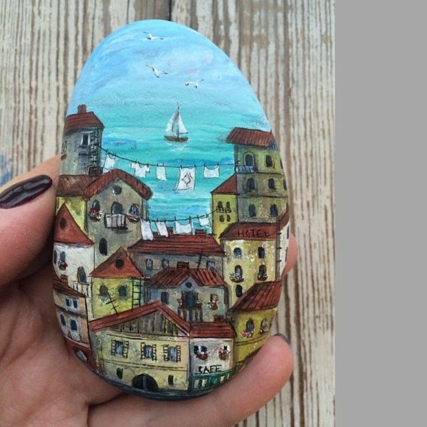 suggerimenti per la pittura su pietra