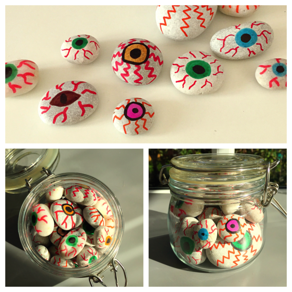 Dipingere pietre incastonate con idee