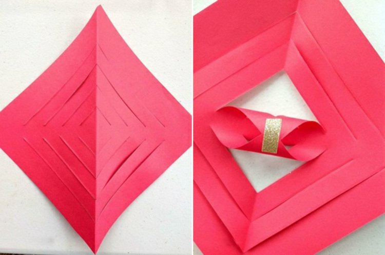 Napravite zvijezde od papira za inspirativne ideje