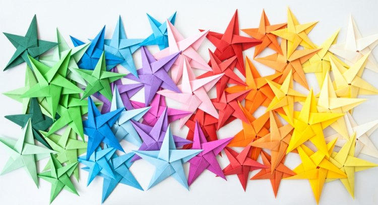 Učinite zvijezde s djecom DIY