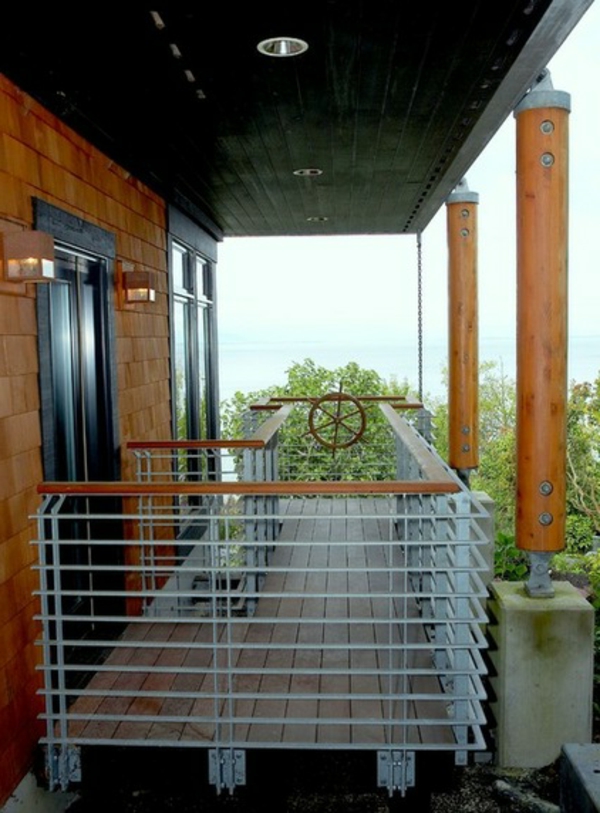 Volan kao ukras terase