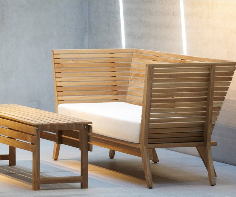 panca per mobili in teak