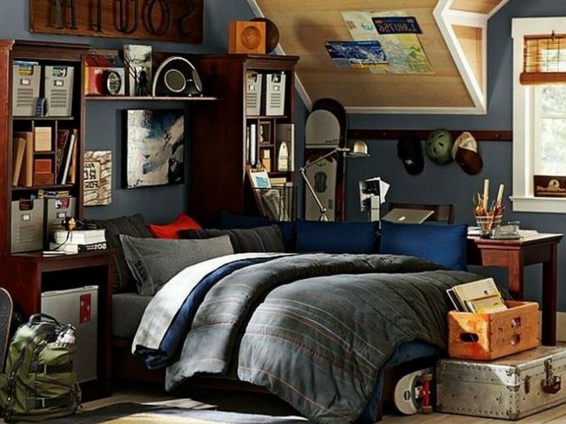 Stanza per adolescenti che allestisce un'accogliente ingombro?