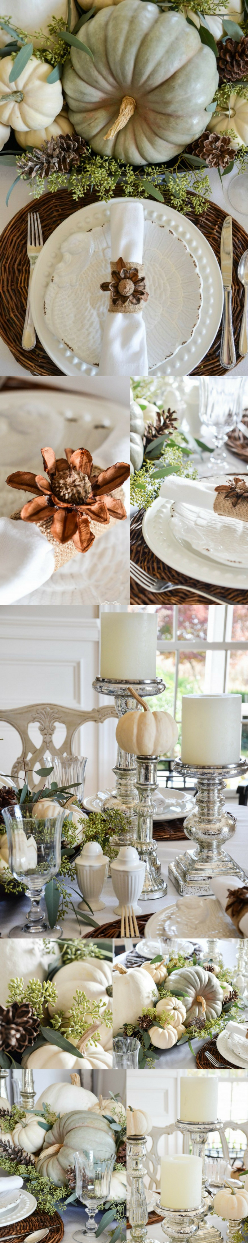 Idées de table d'automne et ambiance : de merveilleuses idées pour un arrangement festif en blanc Idées de table d'automne et ambiance : de merveilleuses idées pour un arrangement festif en blanc