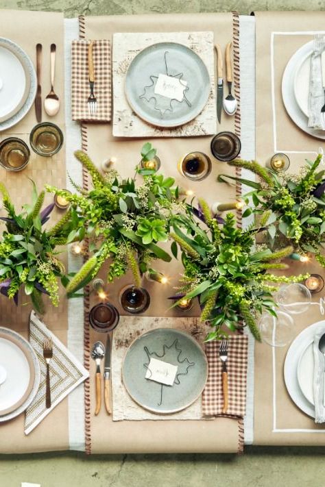 Idées de table d'automne et ambiance : aménagements de l'espace Idées de table d'automne et ambiance : aménagements de l'espace