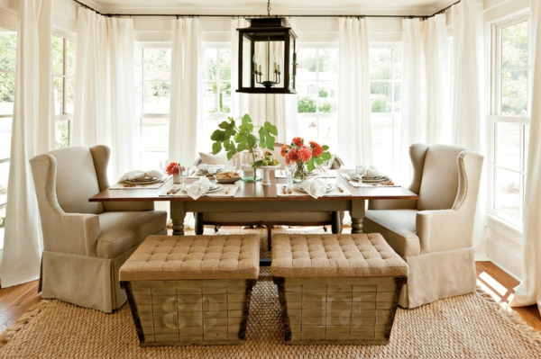 Izvrsna ideja za stolnu garnituru za stol s unutarnjim stolom Odlična unutarnja stolica na kauč