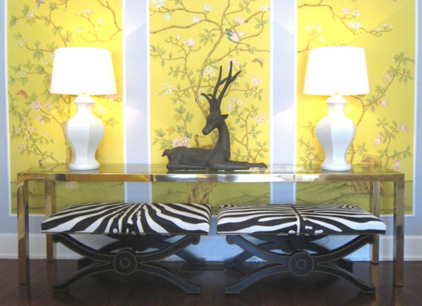 Odlična unutarnja svjetiljka žuta stolica zebra ideja Velika unutarnja svjetiljka žuta stolica zebra