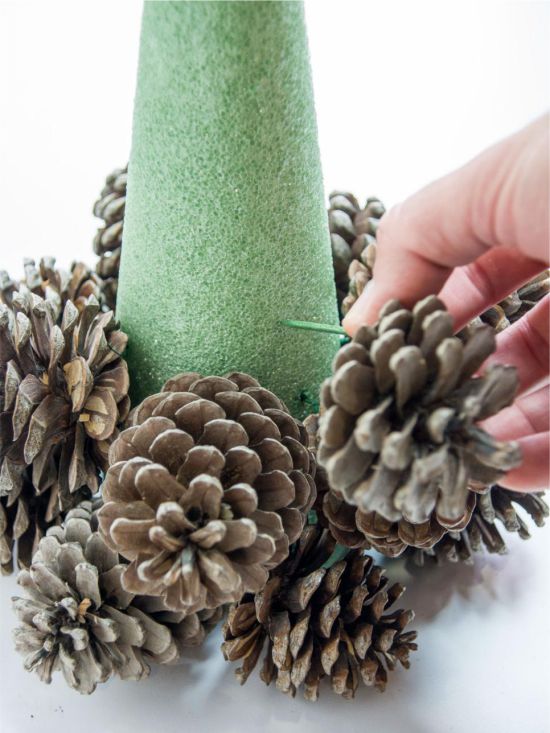Cones aan een conus bevestigen