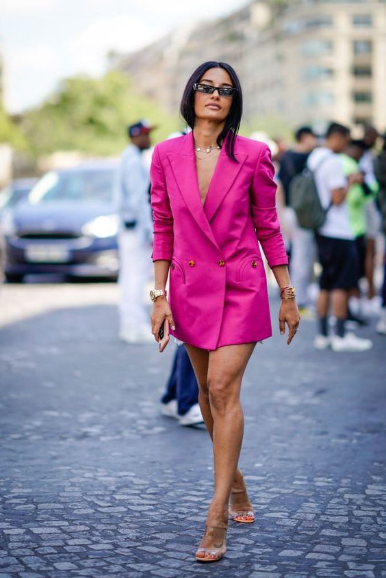 Tenue de blazer élégante - portez un blazer comme une robe