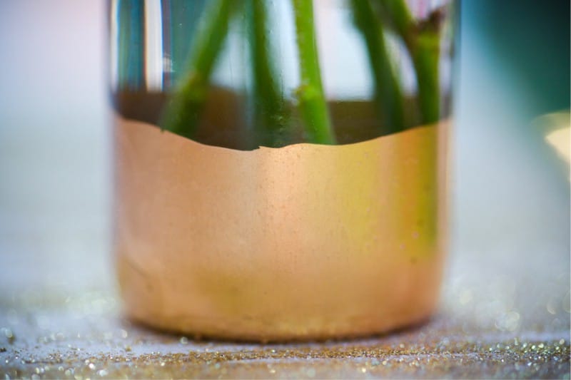 Wedding bottle decor