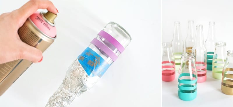 Painting bottles