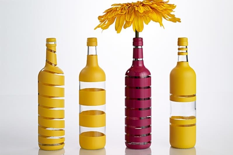 DIY bottle painting ideas