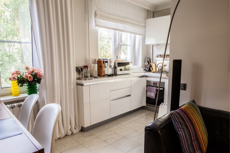 Keuken-woonkamer in Chroesjtsjov