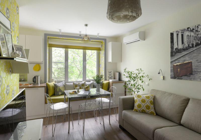 Woonkamer interieur