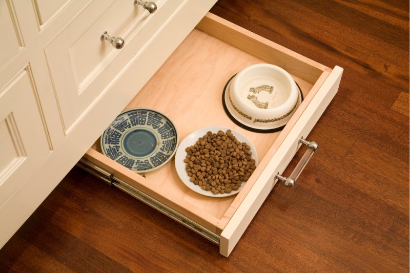 Чекмеджета в основата на кухнята