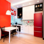 Линейно оформление на кухнята в сталинка