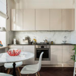 Линейно оформление на кухнята