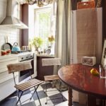 Трапезария в малка кухня